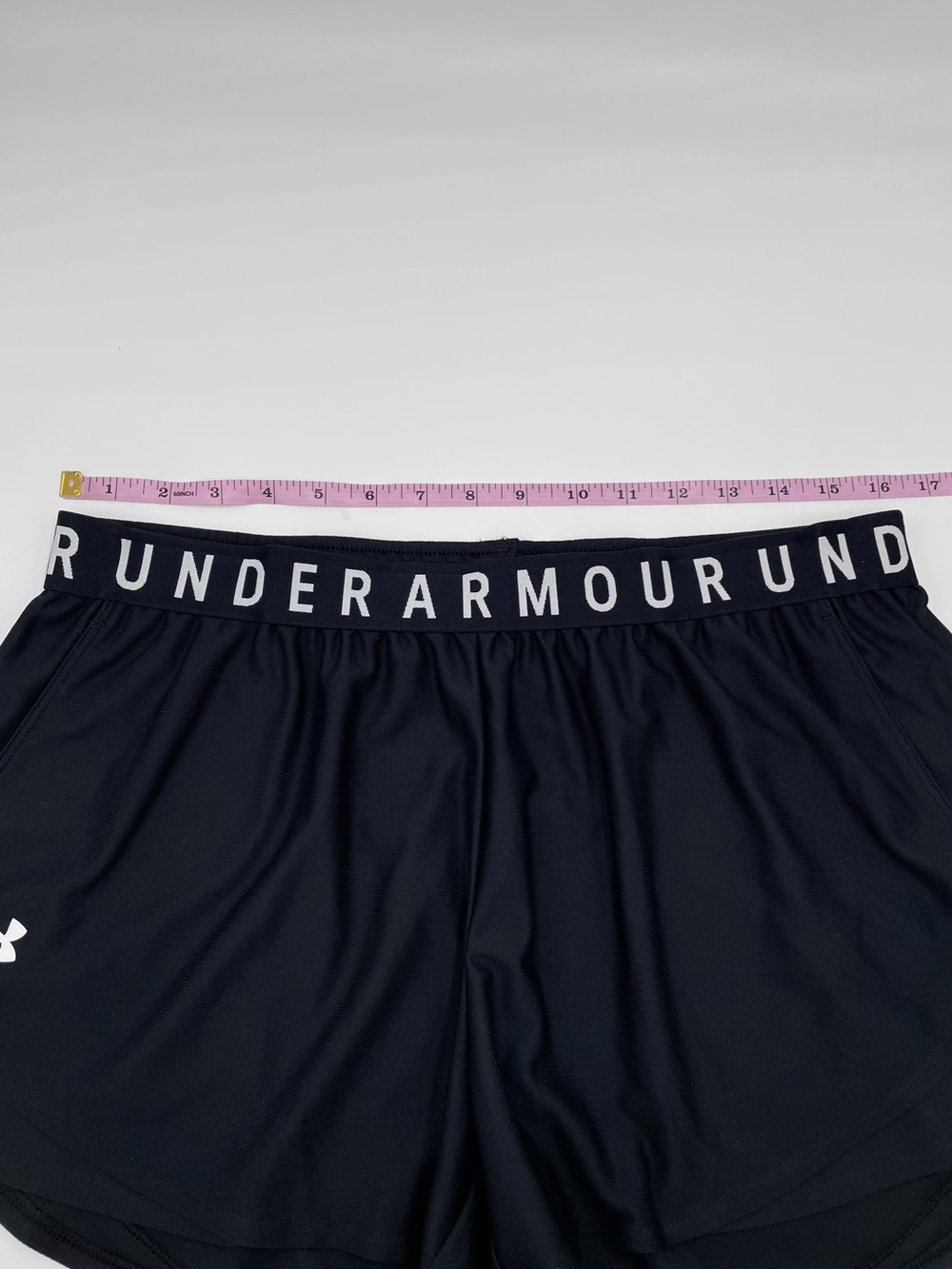 NEW Under Armour Women's Play Up Shorts 3.0 Black Size Large Activewear Loose - Picture 7 of 9